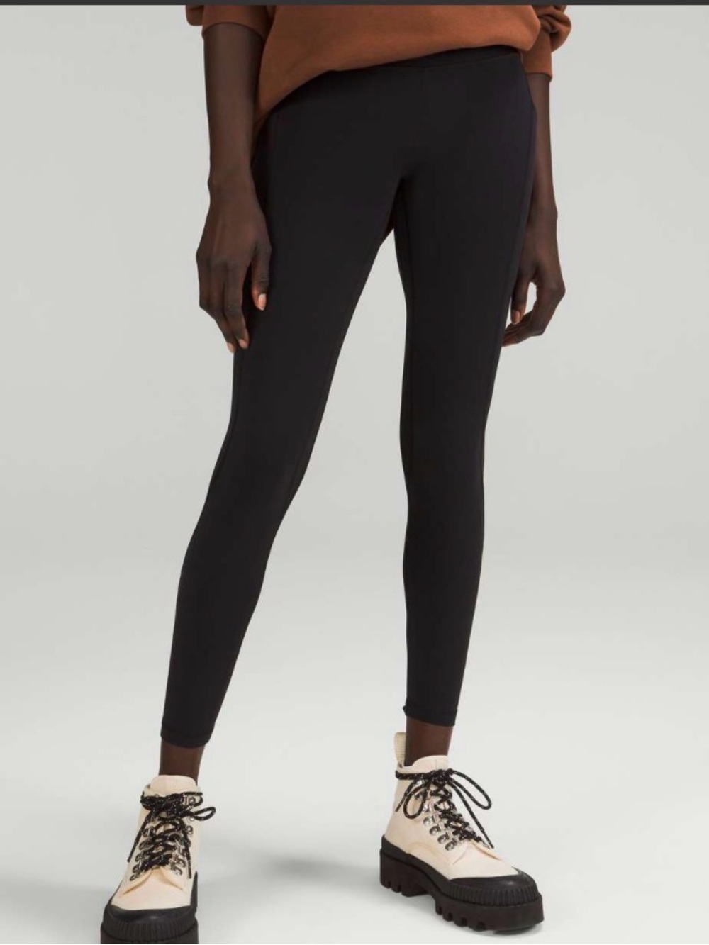 Lululemon Align High Rise Pant With Pockets 25" In Black Size 4